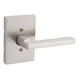 Kwikset Halifax Half Dummy Door Lever in Satin Nickel