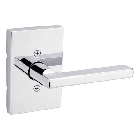 Kwikset Halifax Half Dummy Door Lever in Bright Chrome