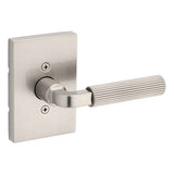Kwikset Contemporary Half Dummy Door Lever in Satin Nickel