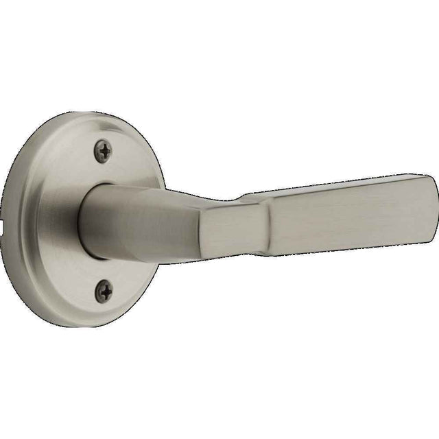 Kwikset Perth Half Dummy Door Lever in Satin Nickel