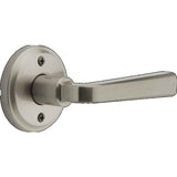 Kwikset Trafford Half Dummy Door Lever in Satin Nickel