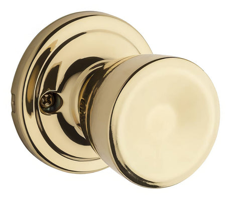 Kwikset 788A-5GC antique brass single dummy door knob