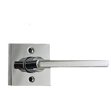 Kwikset 788HFLSQT-26 polished chrome single dummy lever