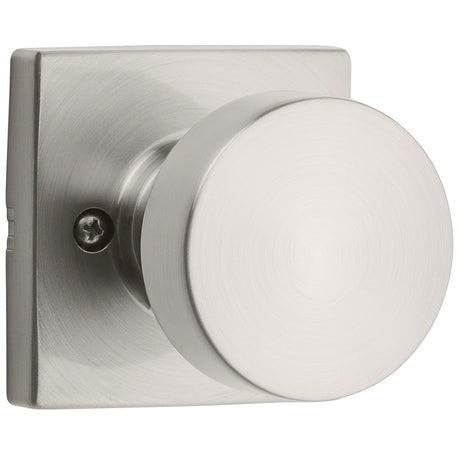 Kwikset 788PSKSQT-15 satin nickel single dummy door knob