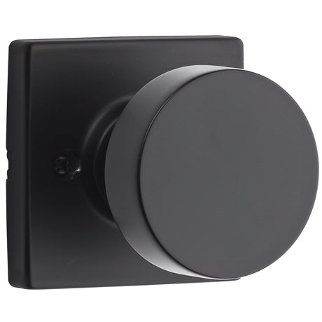 Kwikset 788PSKSQT-514 flat black single dummy door knob