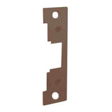HES 791-613E dark oxidized satin bronze electric strike faceplate