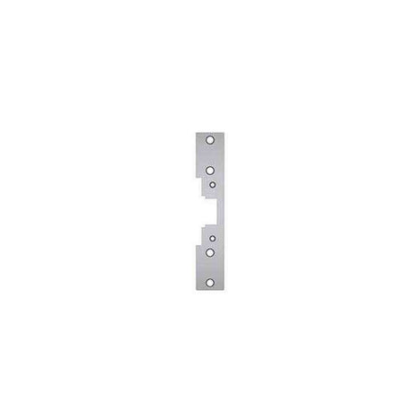 HES 792-630 satin stainless steel electric strike faceplate