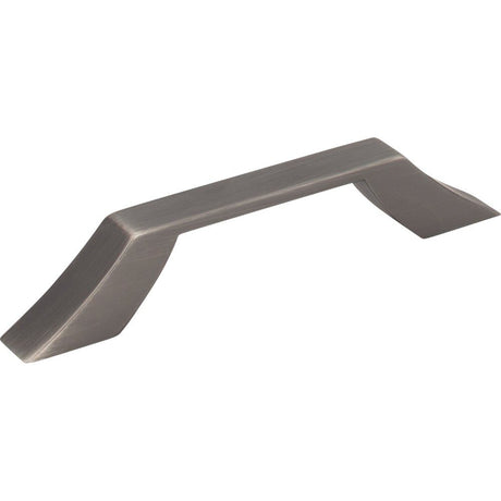 Jeffrey Alexander 798-96BNBDL brushed pewter cabinet drawer pull