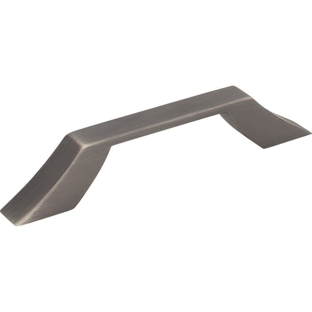 Jeffrey Alexander 798-96BNBDL brushed pewter cabinet drawer pull