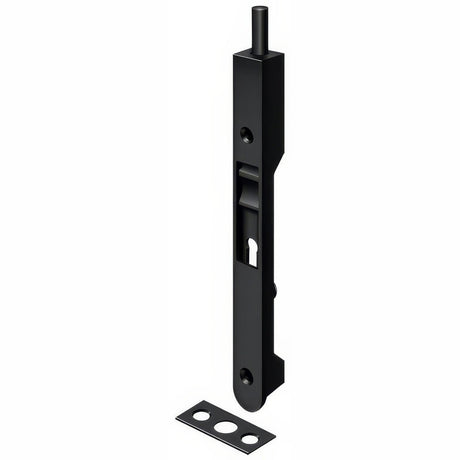 Deltana 7FBR19 black flush bolt