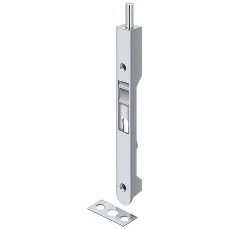 Deltana 7FBR26 polished chrome flush bolt