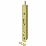Deltana 7FBZ3 polished brass flush bolt