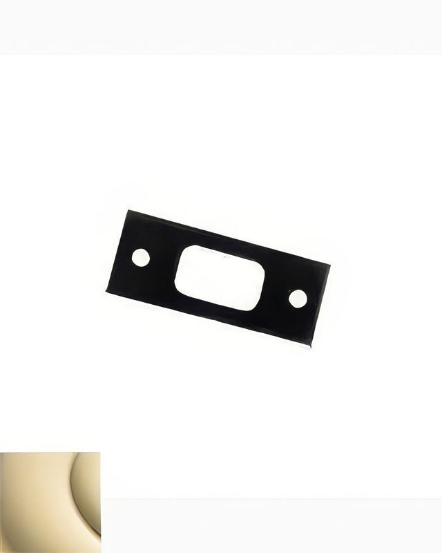 Baldwin 8000003STR lifetime polished brass strike plate