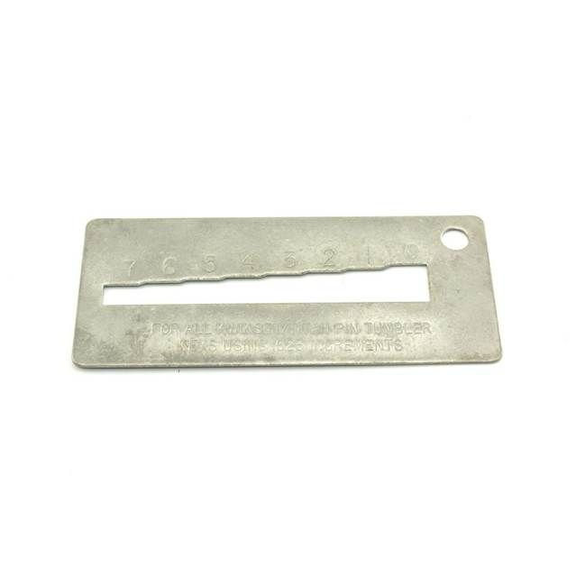 Kwikset 80049-001 Kwikset Key Gauge