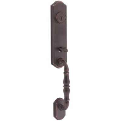 Kwikset 800ATLIP-15 satin nickel single cylinder handleset