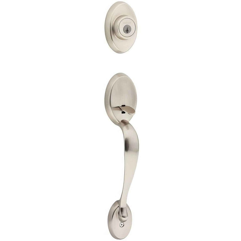 Kwikset 800CELIP-26S.STRKP polished chrome single cylinder handleset