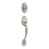 Kwikset 800CELIP-3V1 polished brass single cylinder handleset