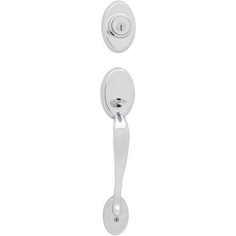 Kwikset 800CELIP-L03S.STRKP lifetime polished brass single cylinder handleset