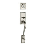 Kwikset 800HELIP-514 iron black single cylinder handleset
