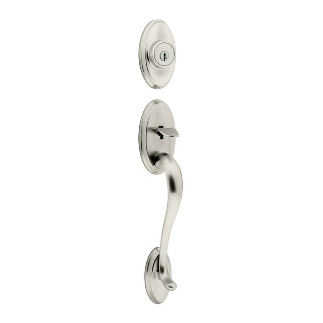 Kwikset 800SELIP-15 satin nickel single cylinder handleset
