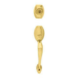 Kwikset 801SOLIP-15AS antique nickel double cylinder handleset