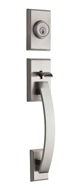 Kwikset 800TVHLIP-15S.STRKP satin nickel single cylinder handleset