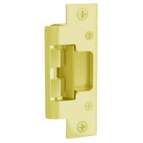 HES 801-605 bright polished brass faceplate