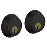 Baldwin 8011190 satin black double cylinder deadbolt