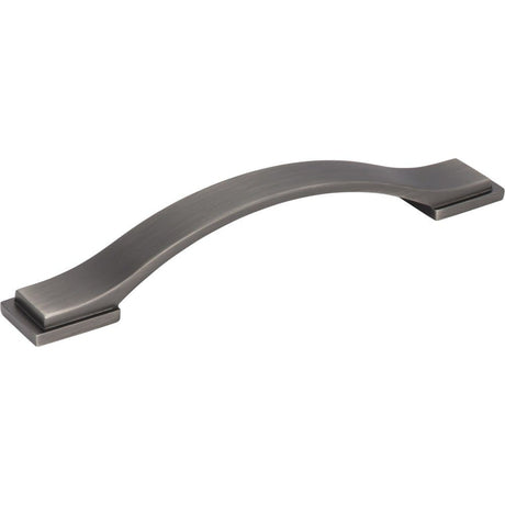 Jeffrey Alexander 80152-128BNBDL brushed pewter cabinet drawer pull