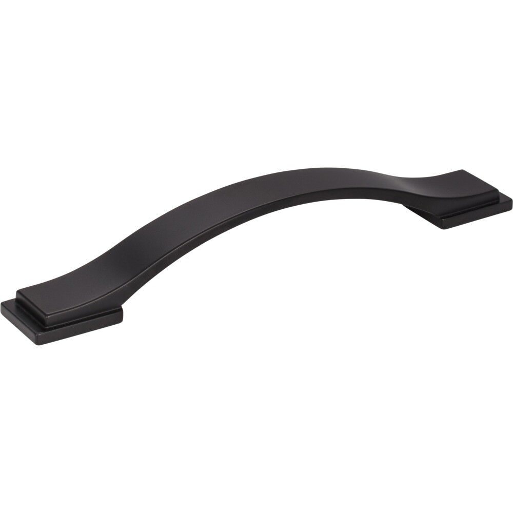 Jeffrey Alexander 80152-128MB matte black cabinet drawer pull