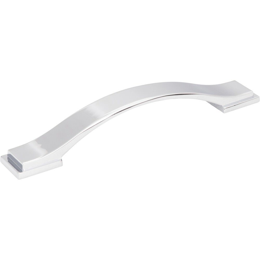 Jeffrey Alexander 80152-128PC polished chrome cabinet drawer pull