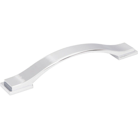 Jeffrey Alexander 80152-128PC polished chrome cabinet drawer pull
