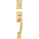 Kwikset 801ADHLIP-514 iron black double cylinder handleset