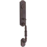 Kwikset 801ATLIP-L03 lifetime polished brass double cylinder handleset