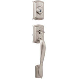 Kwikset 801AVHLIP-L03S lifetime polished brass double cylinder handleset