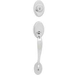 Kwikset 801CELIP-26V1 polished chrome double cylinder handleset