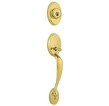 Kwikset 801CELIP-26D satin chrome double cylinder handleset