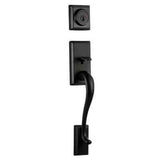 Kwikset 801HELIP-514S iron black double cylinder handleset