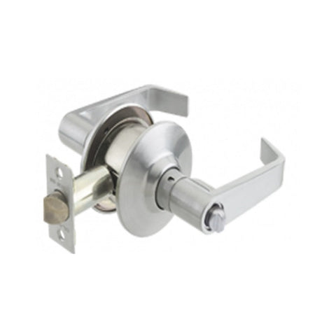 Cal-Royal 802-26D-CALROYAL satin chrome privacy door knob