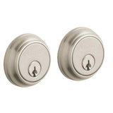 Baldwin 8021056 lifetime satin nickel double cylinder deadbolt