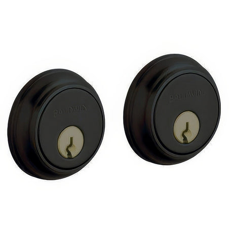Baldwin 8021190 satin black double cylinder deadbolt