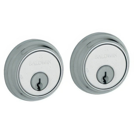 Baldwin 8021260 polished chrome double cylinder deadbolt