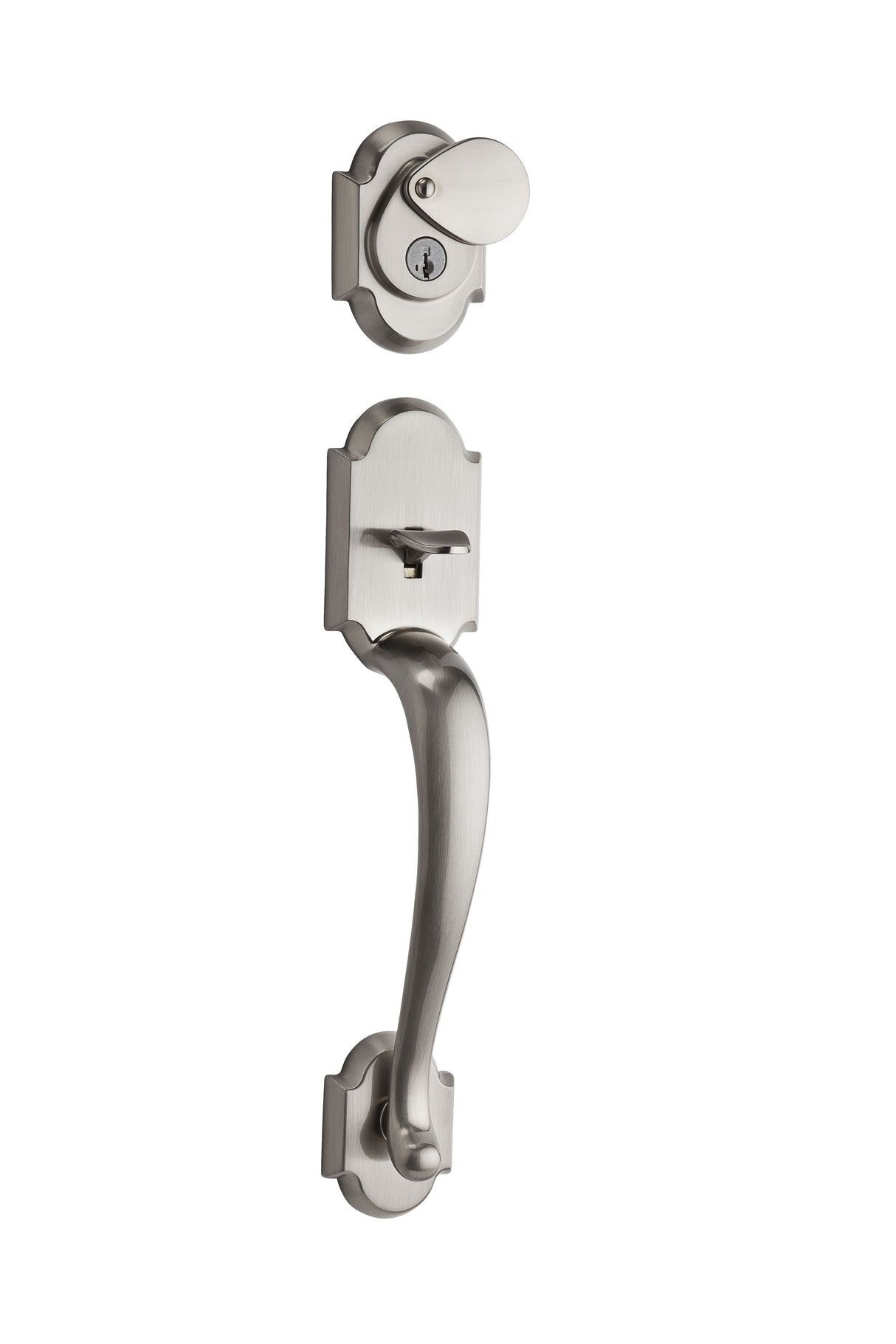 Kwikset Austin Handleset Trim in Satin Nickel