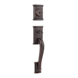 Kwikset 802ADHLIP-514 iron black dummy handleset