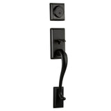 Kwikset 802HELIP-15 satin nickel dummy handleset