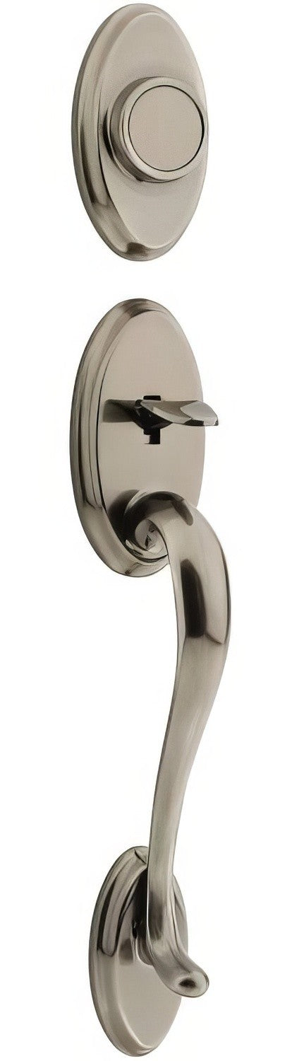 Kwikset 802SELIP-L03 lifetime polished brass dummy handleset