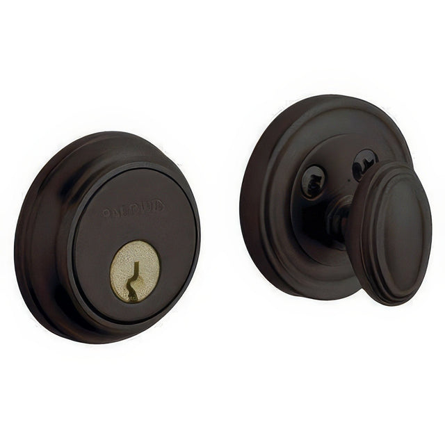 Baldwin 8031402 distressed oil rubbed bronze single cylinder deadbolt