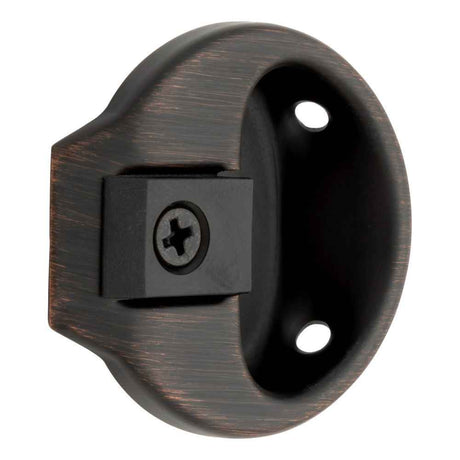 Kwikset 80318-008 Full Round Adjustable Strike for US11P Venetian Bronze and 514 Matte Black in Venetian Bronze and Matte Black