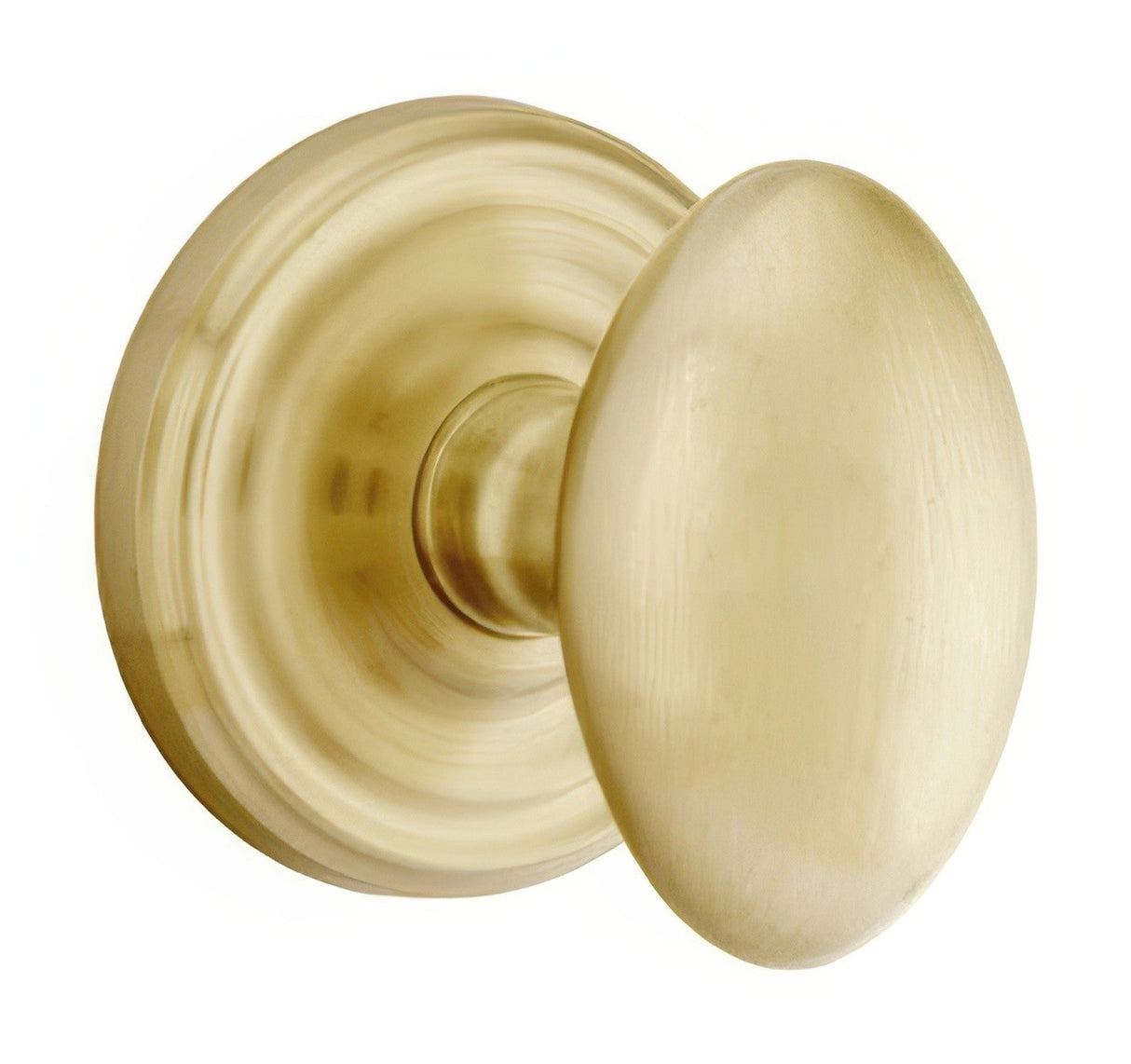 Emtek 8050EUS4 satin brass dummy door knob