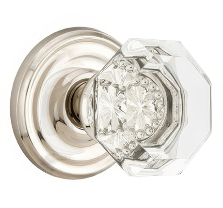 Emtek 8050OTUS14 polished nickel lifetime dummy door knob